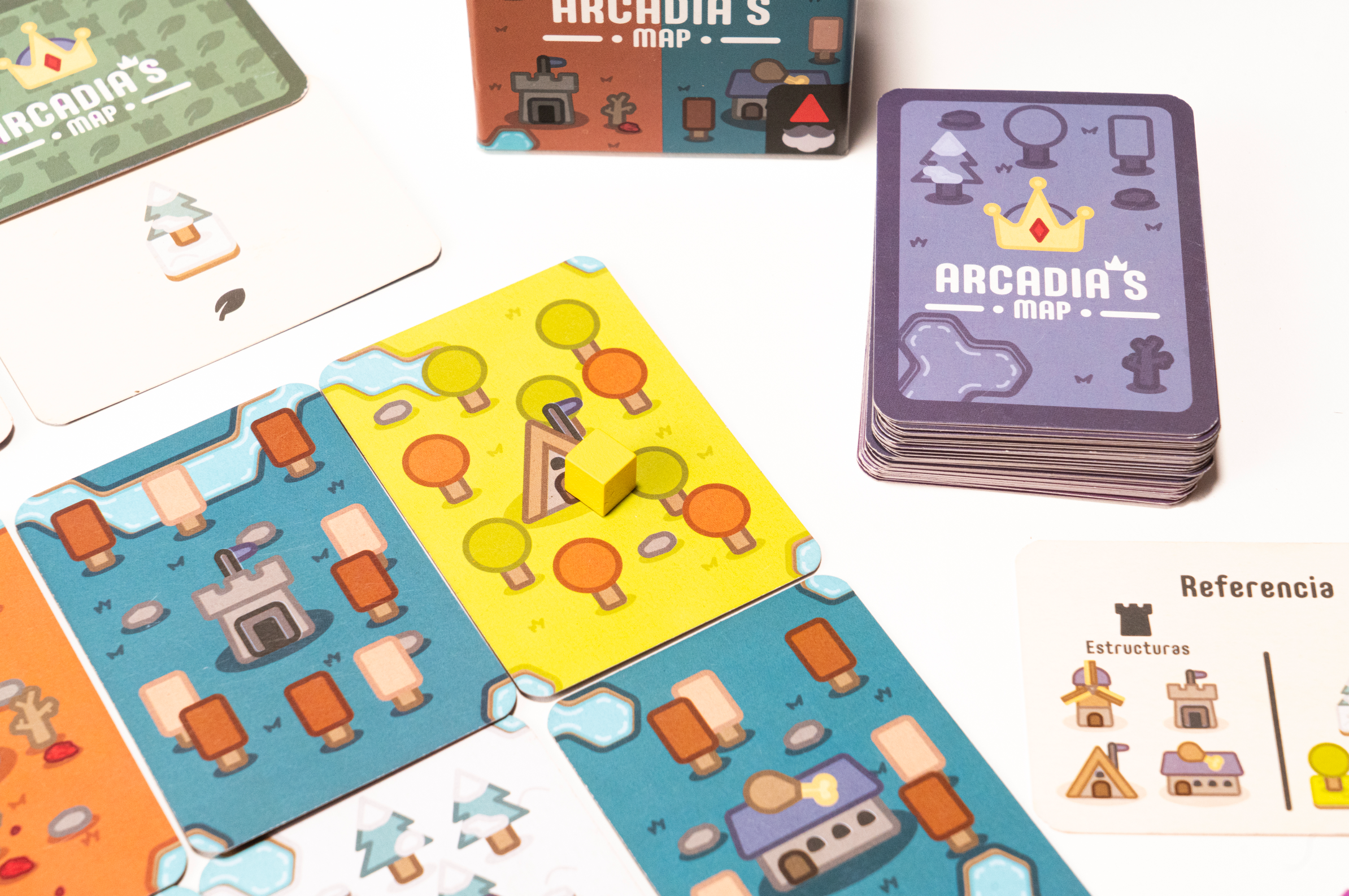 Arcadias Map cartas 