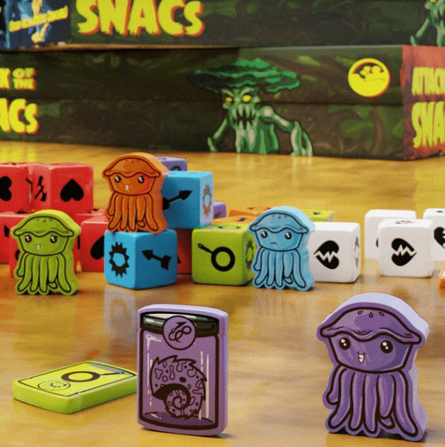 Attack of the Snacs algunos componentes