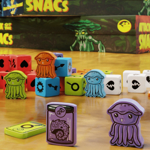 Attack of the Snacs algunos componentes