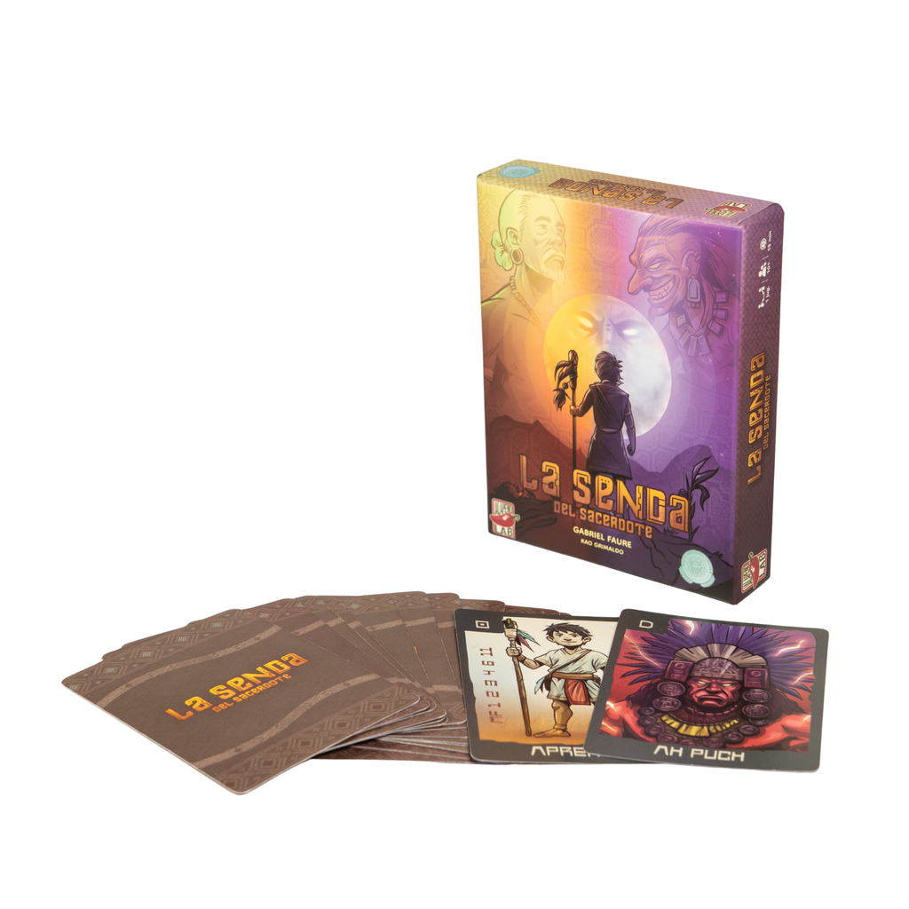 La Senda caja  lado izquierdo cartas 