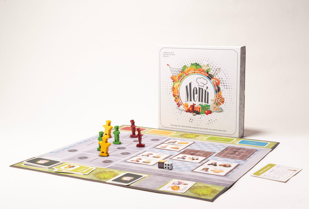 Menú componentes caja